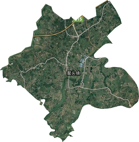 鰲頭鎮衛星圖