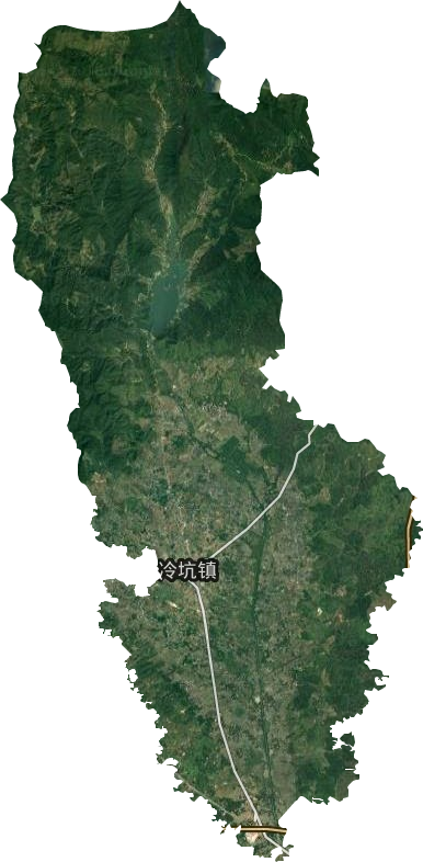 冷坑鎮衛星圖