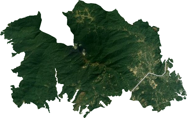 羅浮山管委會衛星圖