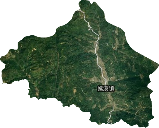 螺溪鎮衛星圖