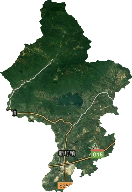 新圩鎮(zhèn)衛(wèi)星圖
