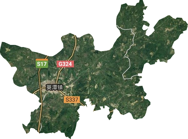 葵潭鎮衛星圖
