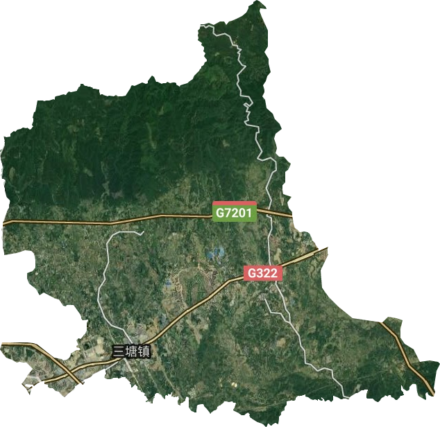 三塘鎮衛星圖