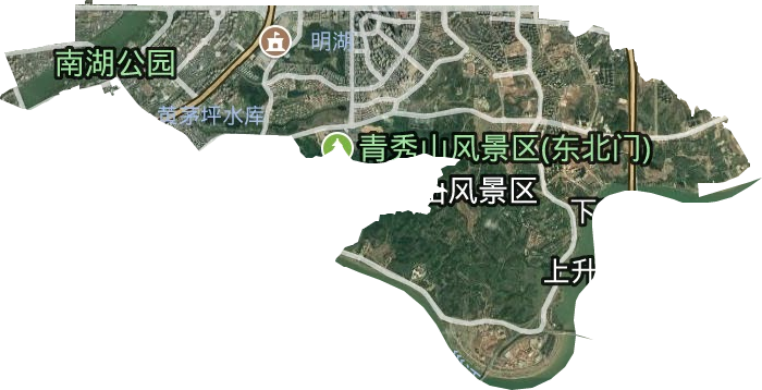 津頭街道衛(wèi)星圖