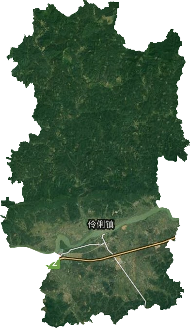 伶俐鎮衛星圖