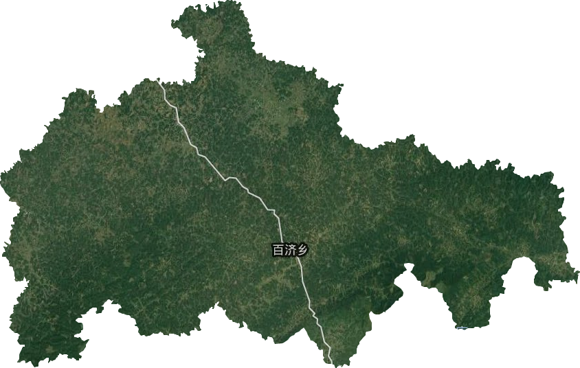 百濟鎮衛星圖