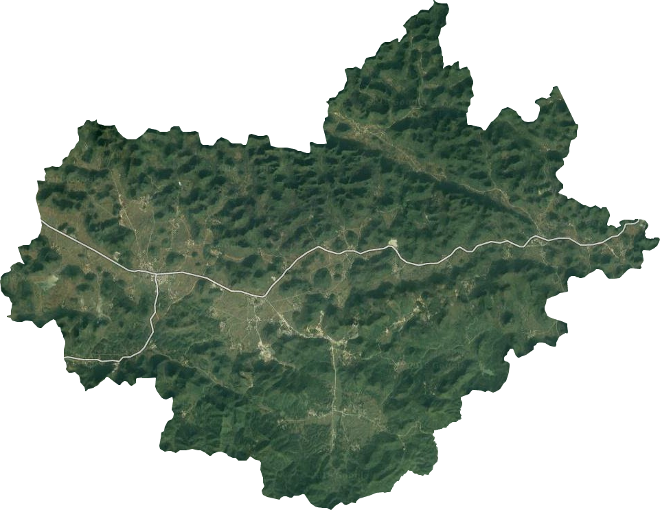 鎮(zhèn)圩瑤族鄉(xiāng)衛(wèi)星圖