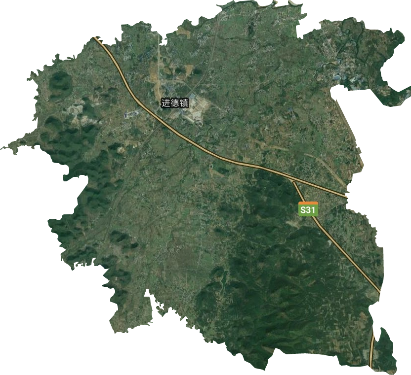 進德鎮衛星圖