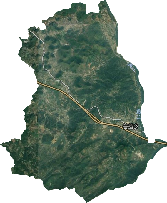 普益鄉衛星圖