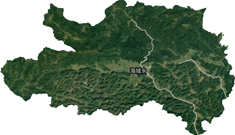 海城鄉衛星圖