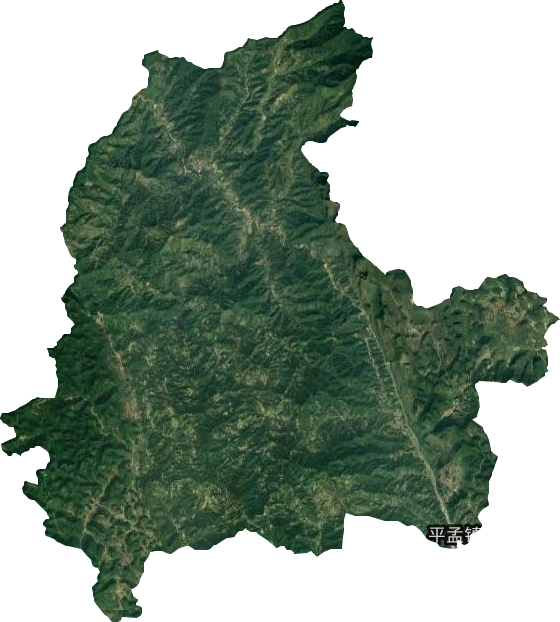 平孟鎮衛星圖