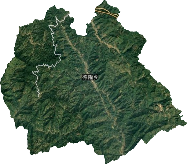 德隆鄉衛星圖