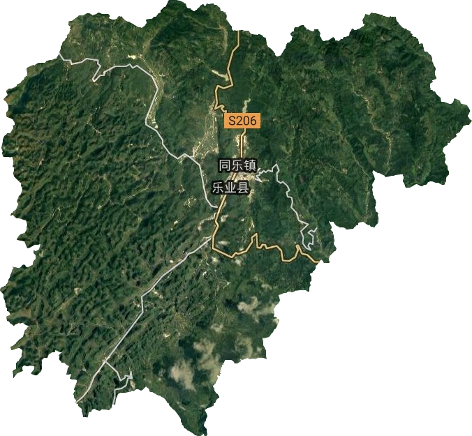同樂鎮衛星圖