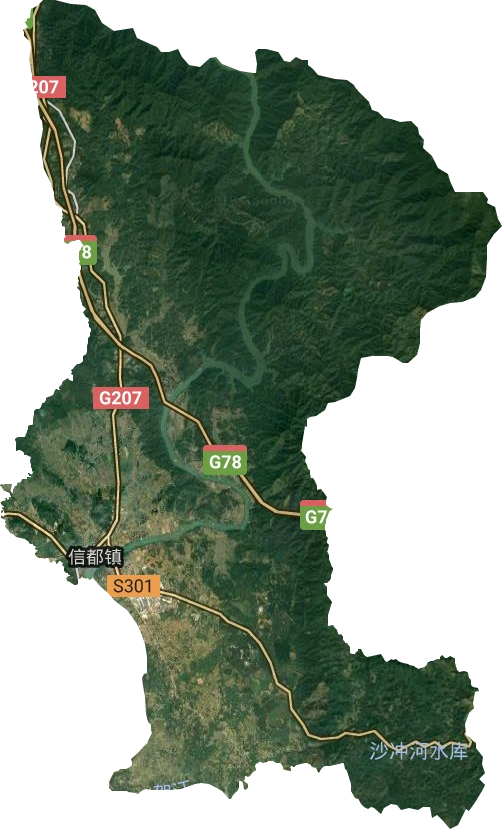 信都鎮(zhèn)衛(wèi)星圖