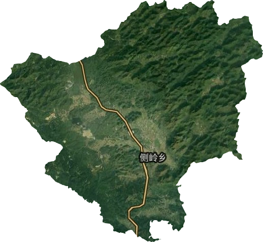 側(cè)嶺鄉(xiāng)衛(wèi)星圖