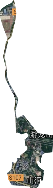 山洞街道衛星圖