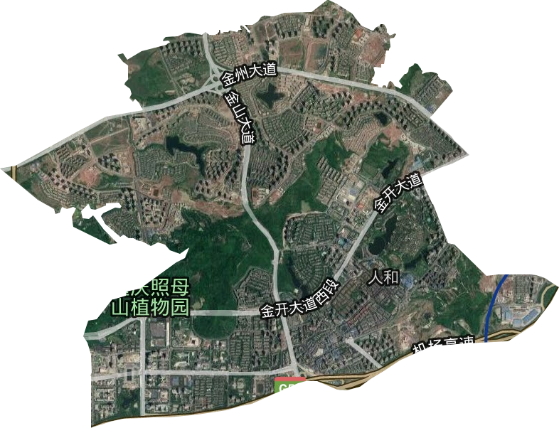 人和街道衛(wèi)星圖