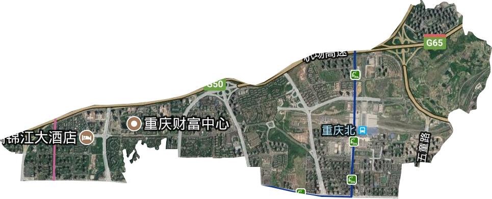 天宮殿街道衛(wèi)星圖
