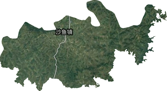 沙魚鎮(zhèn)衛(wèi)星圖