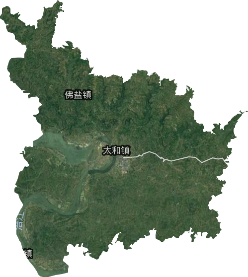 太和鎮衛星圖