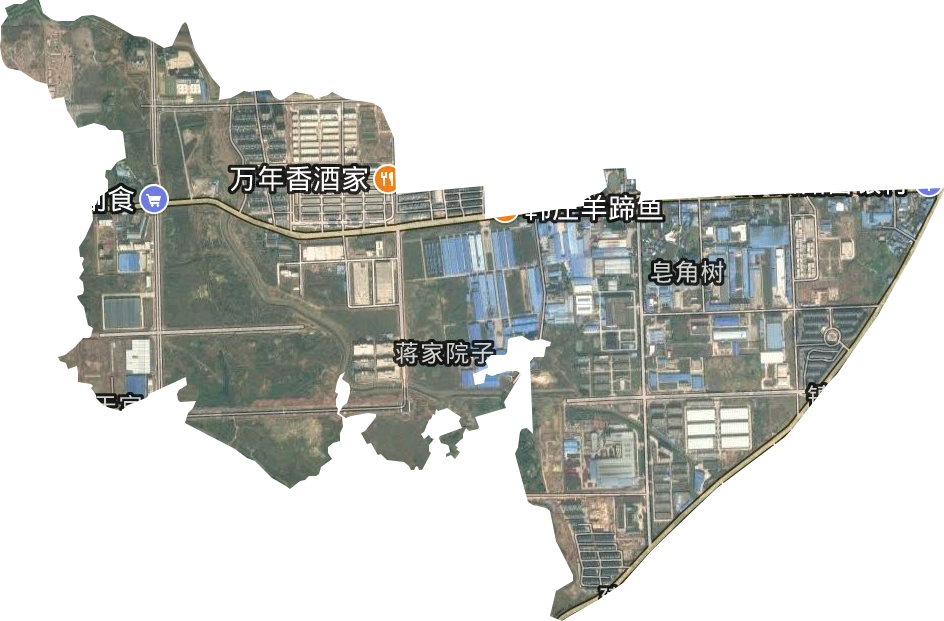 梁平縣雙桂工業(yè)園區(qū)衛(wèi)星圖