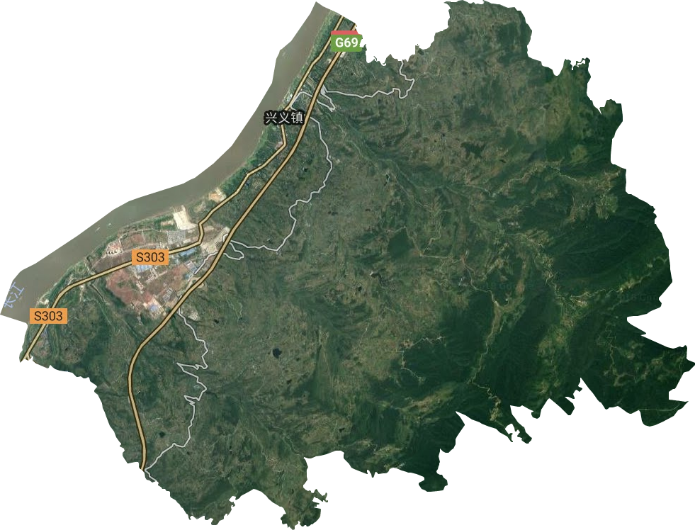 興義鎮(zhèn)衛(wèi)星圖