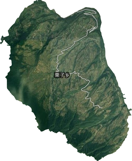 栗子鄉(xiāng)衛(wèi)星圖