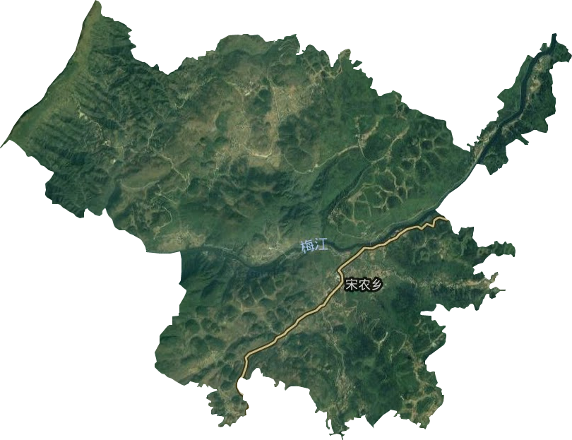 宋農(nóng)鎮(zhèn)衛(wèi)星圖