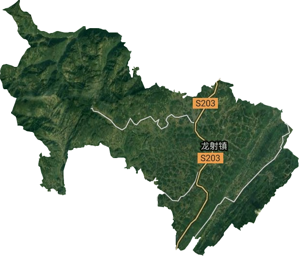 龍射鎮(zhèn)衛(wèi)星圖