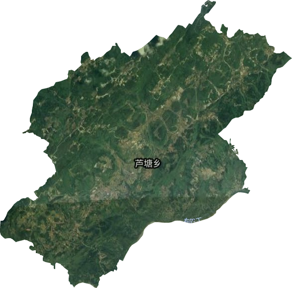 蘆塘鄉(xiāng)衛(wèi)星圖