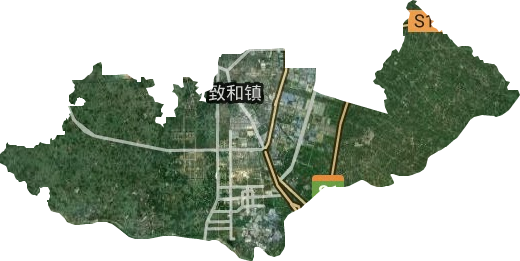 致和鎮衛星圖