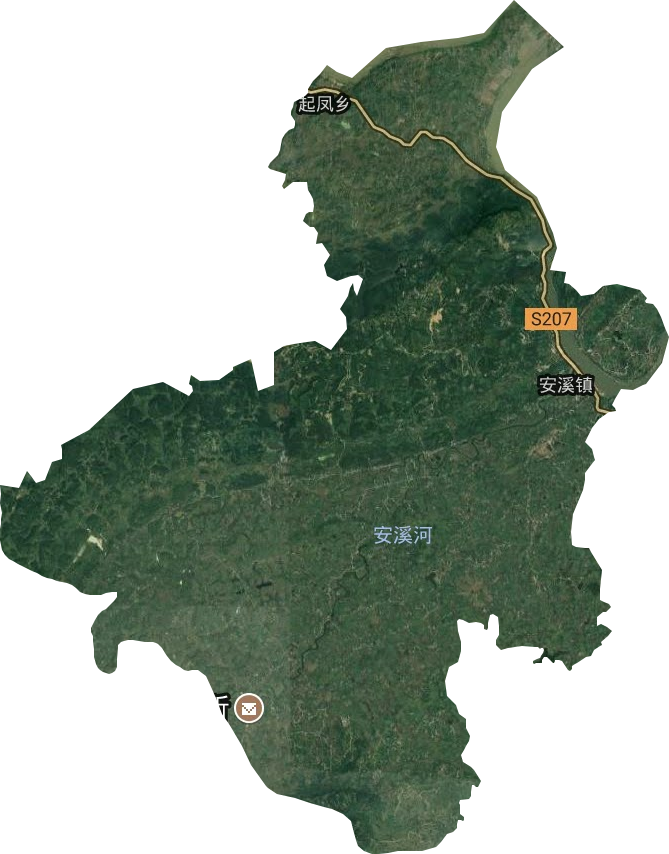 安溪鎮衛星圖