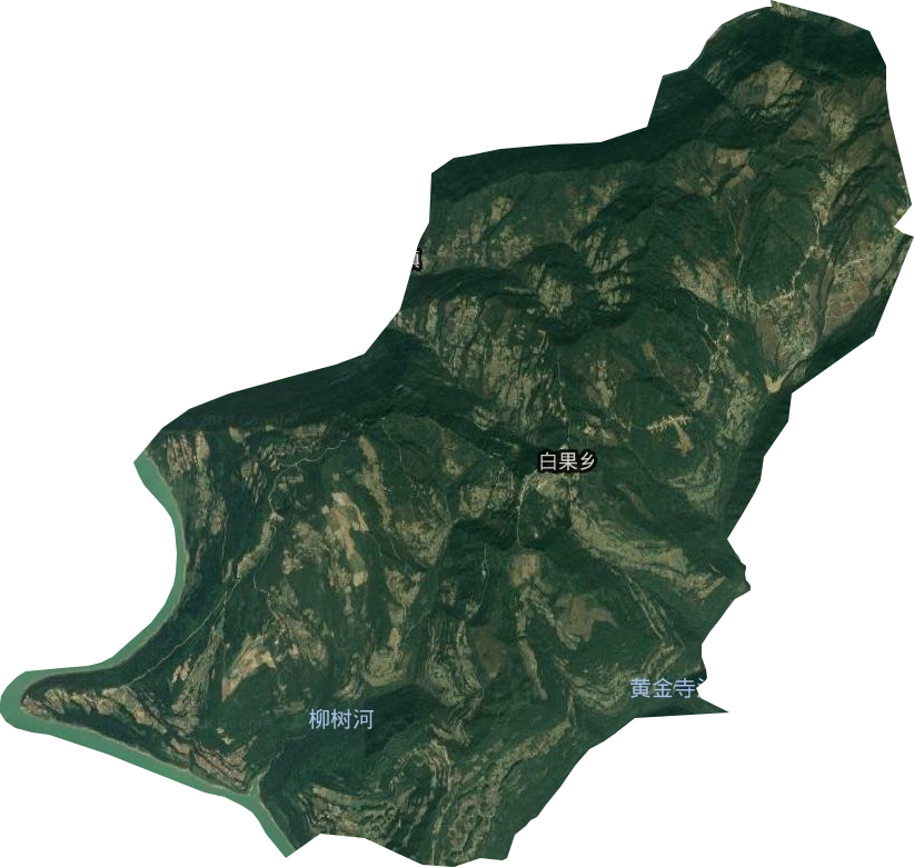 白果鄉(xiāng)衛(wèi)星圖