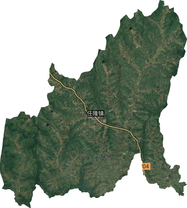 任隆鎮衛星圖