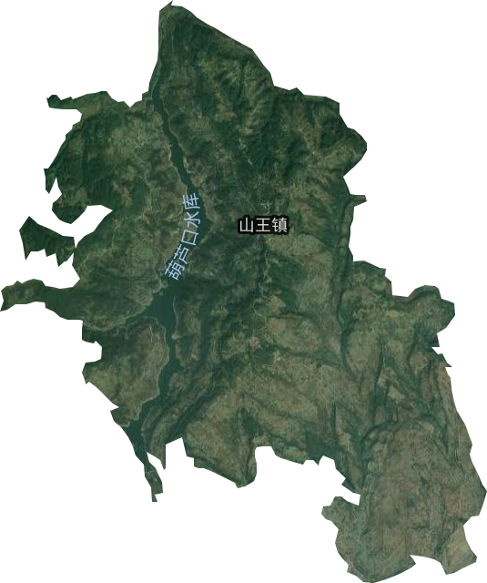 山王鎮(zhèn)衛(wèi)星圖
