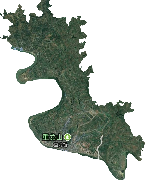 重龍鎮衛星圖