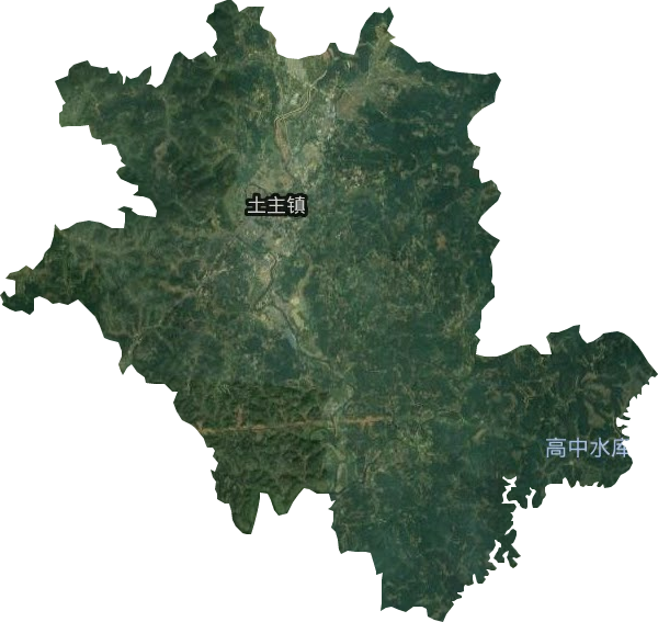 土主鎮(zhèn)衛(wèi)星圖