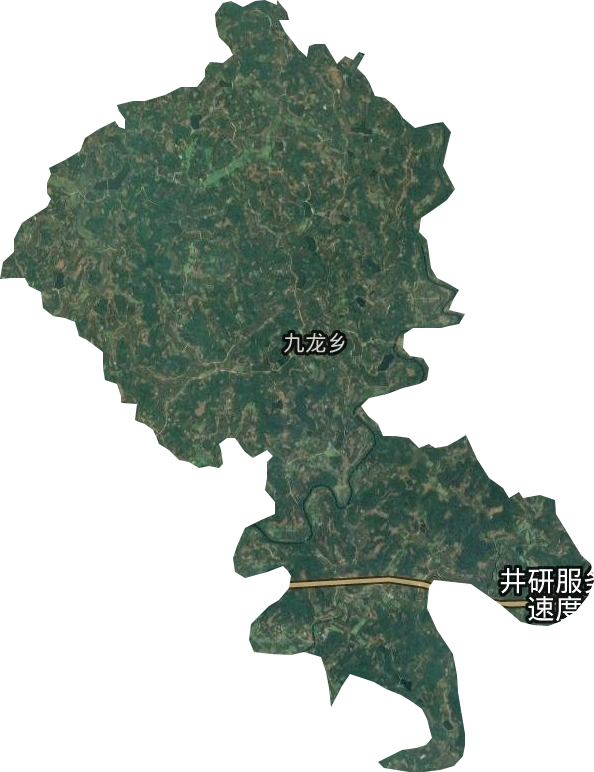 九龍鄉(xiāng)衛(wèi)星圖