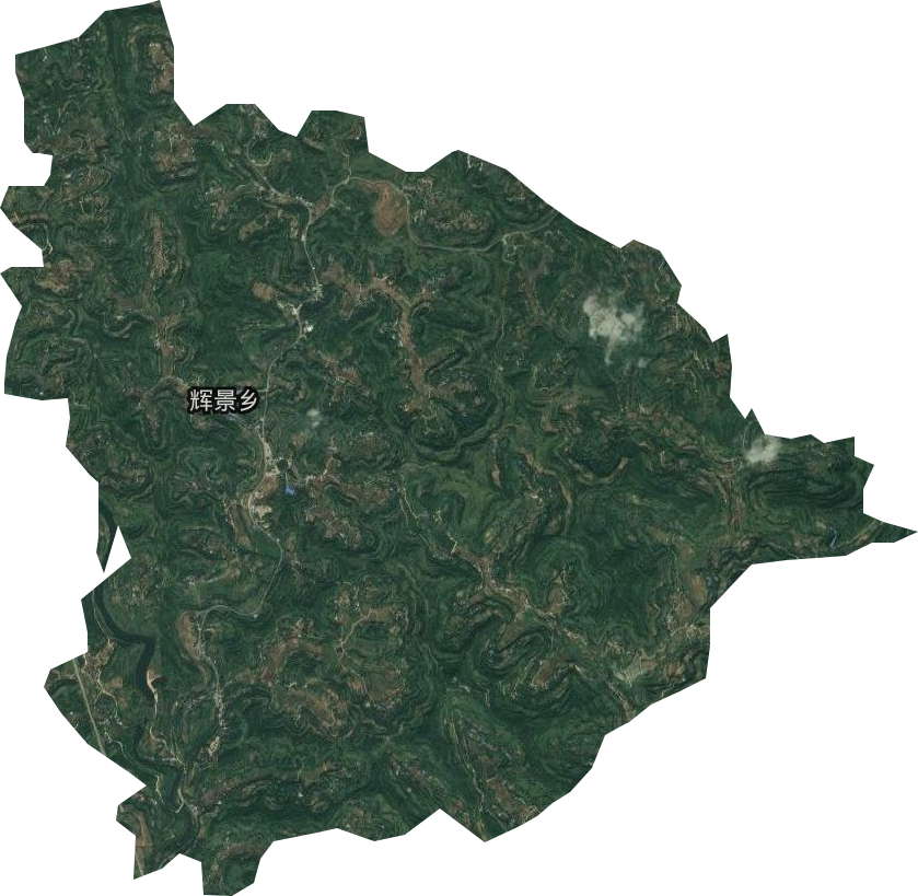 輝景鄉衛星圖