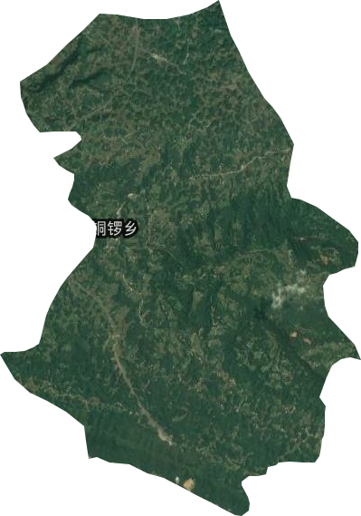 銅鑼鄉衛星圖
