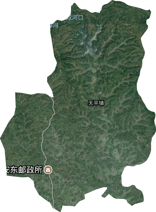 天平鎮衛星圖
