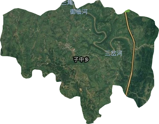 子中鄉(xiāng)衛(wèi)星圖