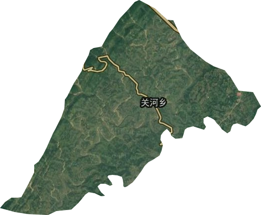 關(guān)河鄉(xiāng)衛(wèi)星圖