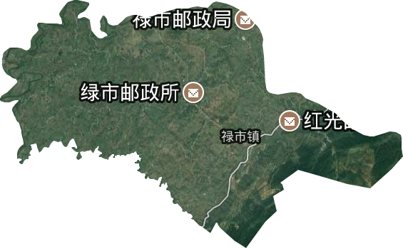 祿市鎮(zhèn)衛(wèi)星圖