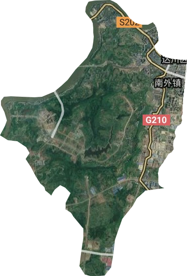翠屏街道衛星圖