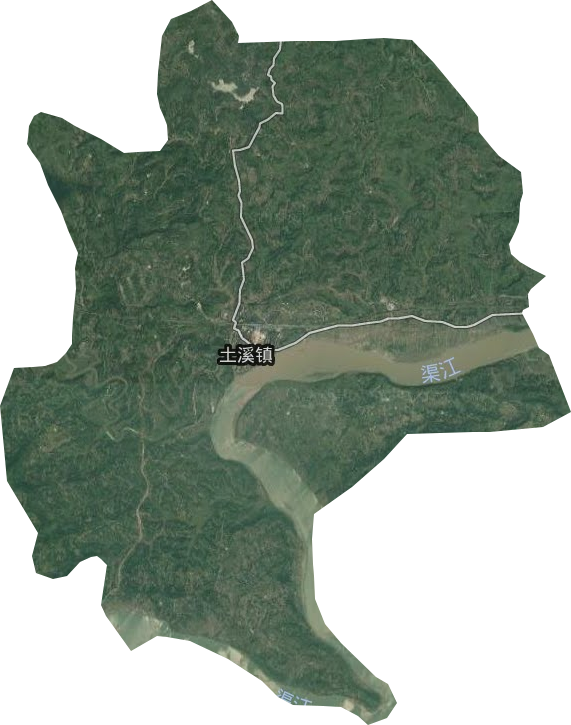 土溪鎮(zhèn)衛(wèi)星圖