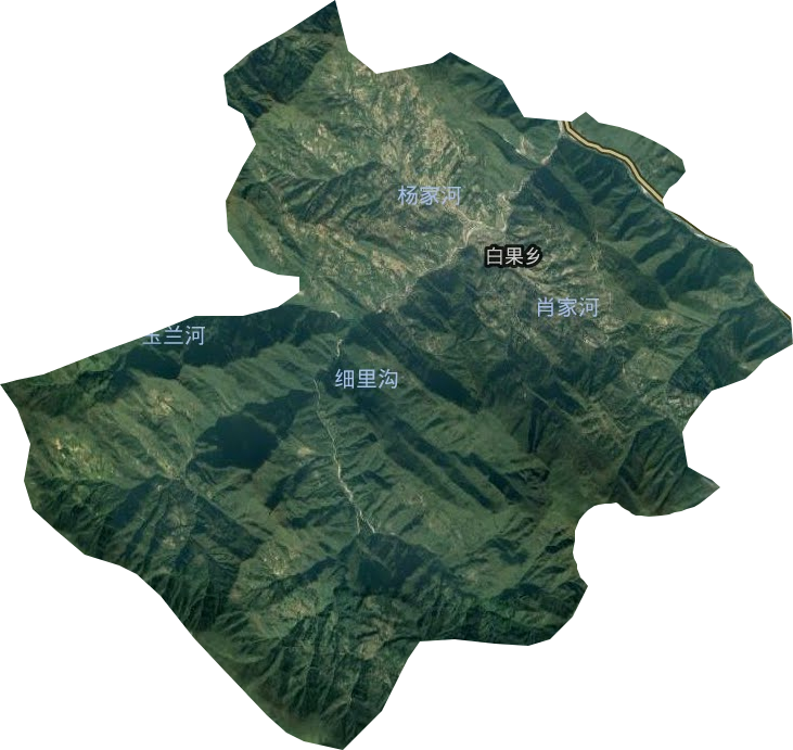 白果鄉(xiāng)衛(wèi)星圖
