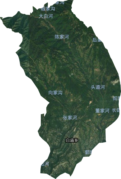 白廟鄉(xiāng)衛(wèi)星圖