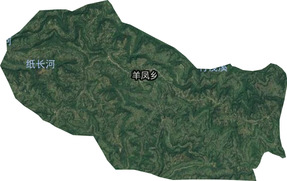 羊鳳鄉衛星圖