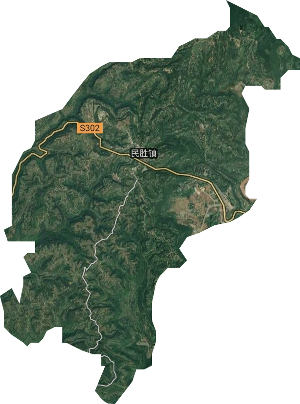 民勝鎮(zhèn)衛(wèi)星圖